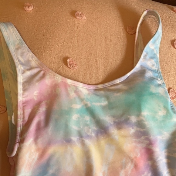 Xhilaration Tie Dye Swimsuit One Piece NWT - Picture 3 of 5